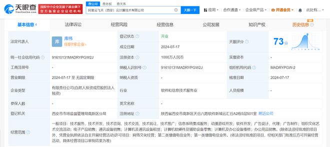 阿里云飛天落戶(hù)古都西安，千萬(wàn)級(jí)注冊(cè)資本拓展系統(tǒng)集成新藍(lán)圖